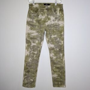 Hudson Collin High Rise Skinny Ice Dye Jean 31